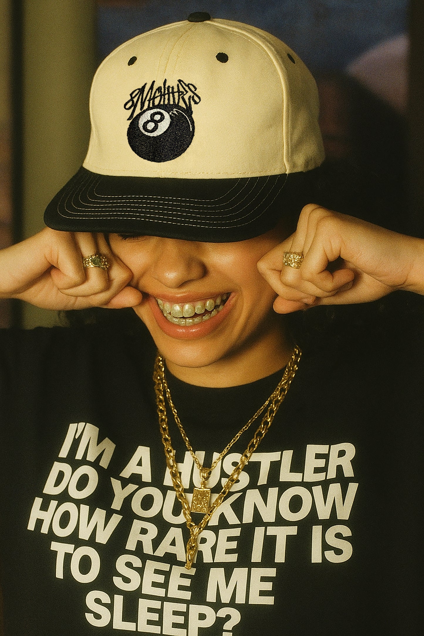 8ball Logo Deconstructed Cap