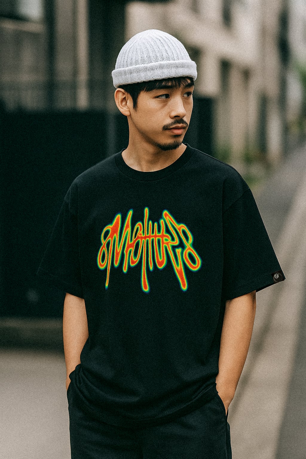 Thermal Logo Boxy Oversized Fit